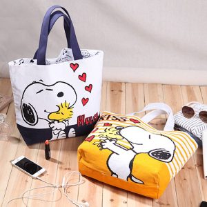 Chic Snoopy Print Serra Tota Bag