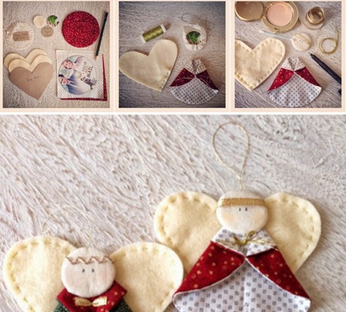 45 Beautiful DIY Christmas Ornaments For The One Who Love Decorating ...