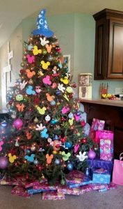 Graceful Disney Themed Christmas Tree