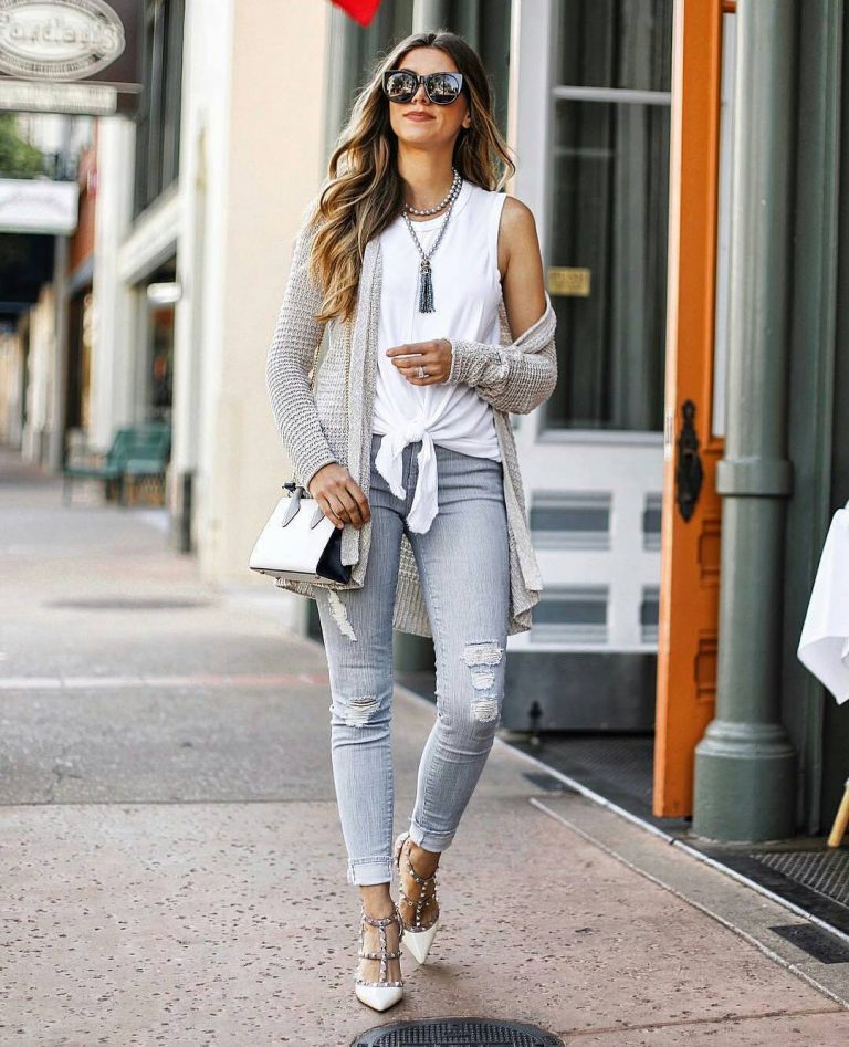 45 Beautiful Spring Outfits Ideas For A Fancy Look Blurmark
