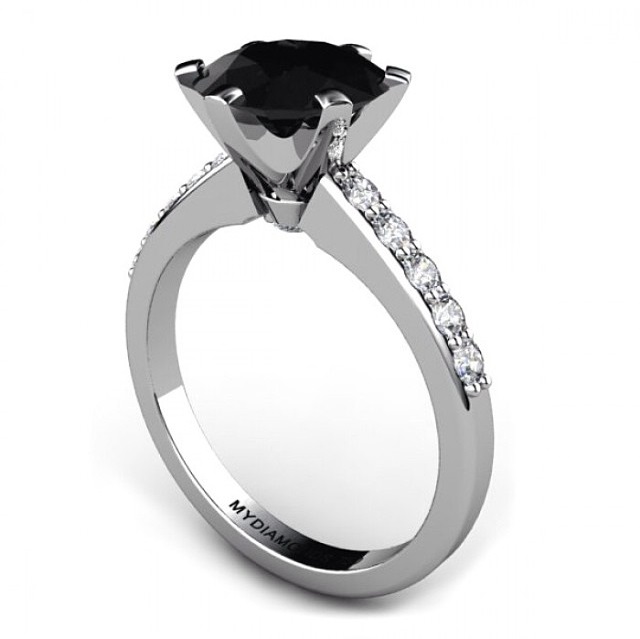 60 Mesmerizing Black Diamond Engagement Rings for Your Loved Ones