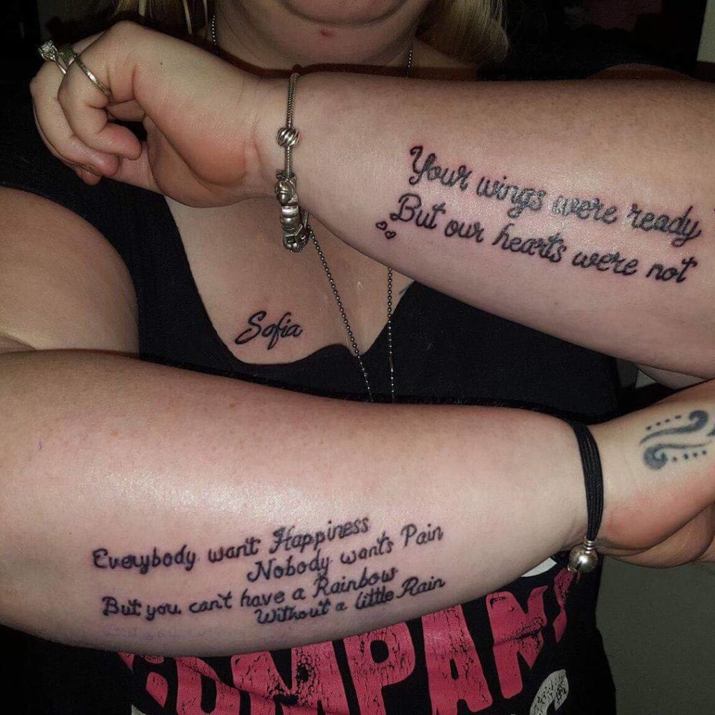 55+ Best Quote Tattoo Ideas For Women - Cute Quote InkeD On Arm 1024x1024