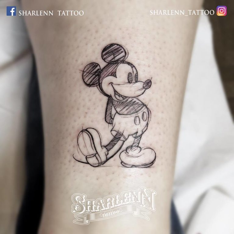 55 Captivating Disney Tattoo Ideas for the Ultimate Disney Fan