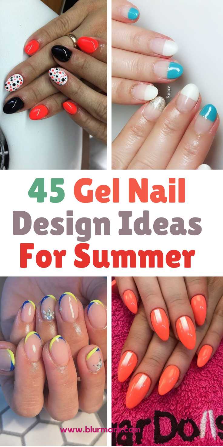 Gel Nail Design Ideas For Summer