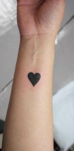 All You Need Heart Tattoo.