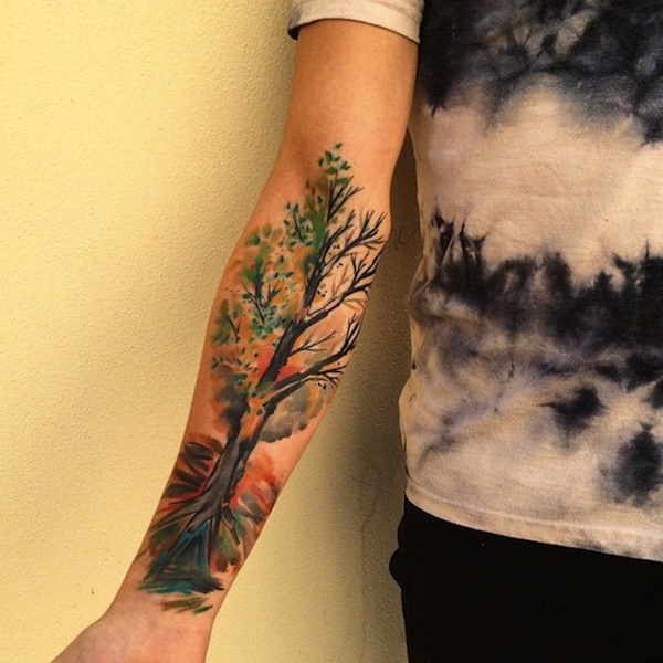 40 Awesome Tree Tattoo Designs And Ideas - Blurmark
