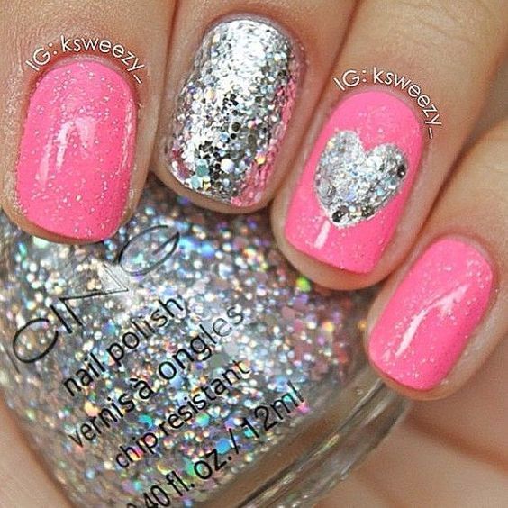 Be A Trendsetter With These 35+ Stupendous Valentine’s Day Nail Art ...