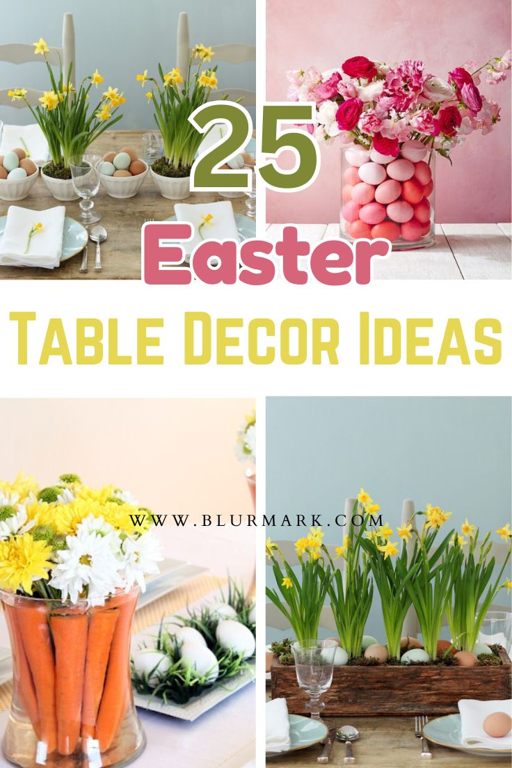 Easter Table Decor Ideas