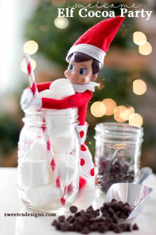 Elf cocoa party.