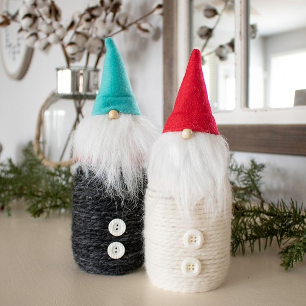 Gnome mason jars.