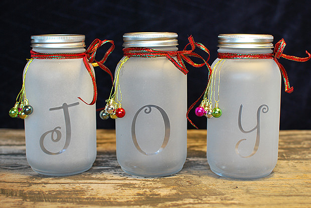 Rocking mason jar luminaries.