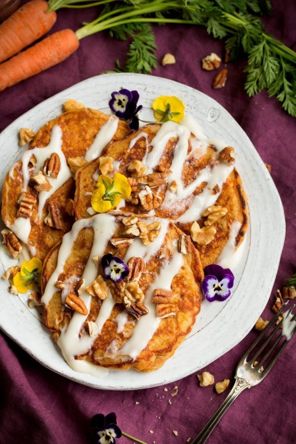 Carrot Cake Pancakes.