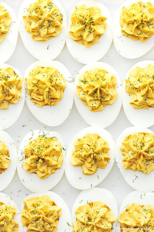 Deviled eggs.