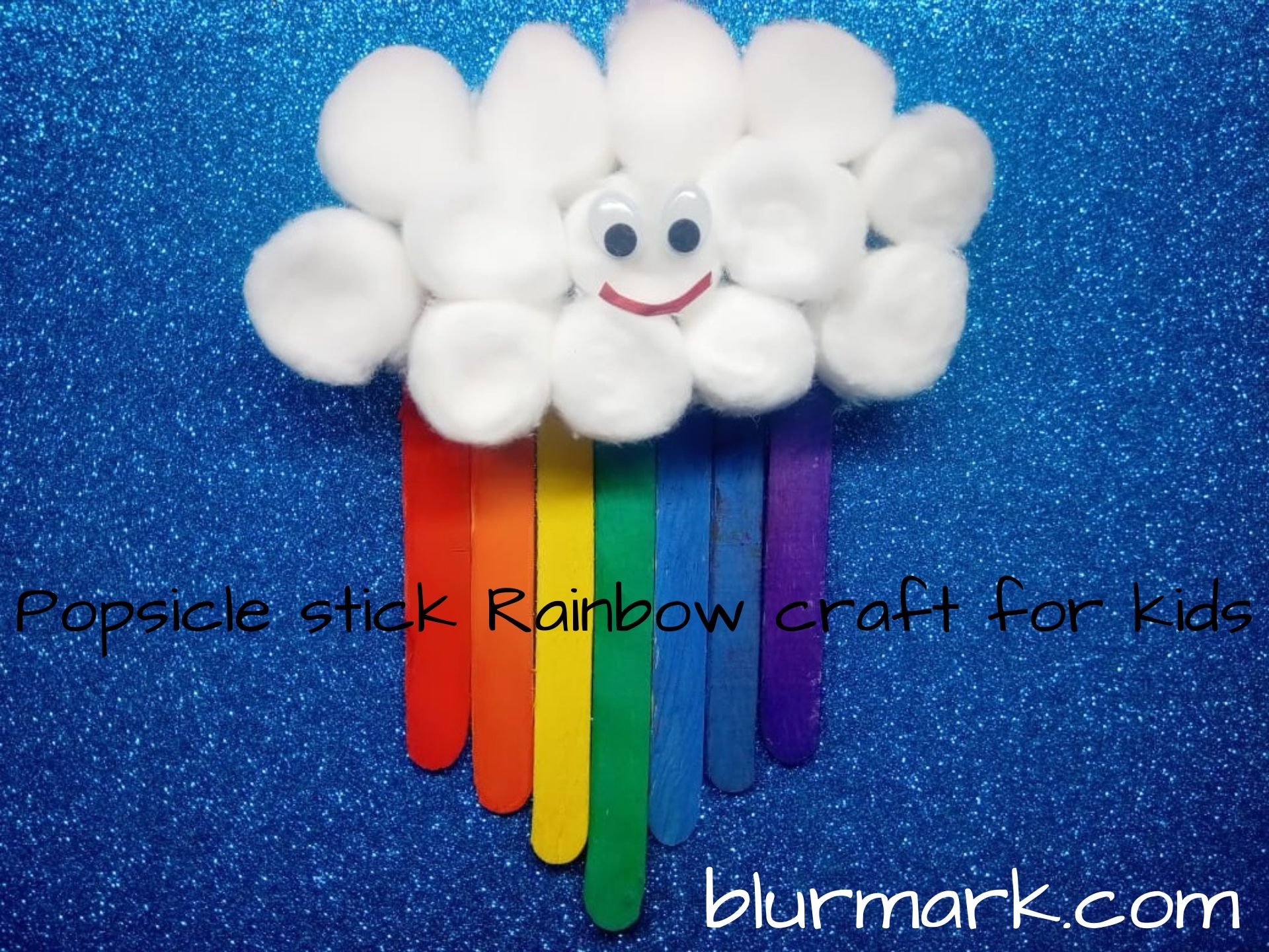 Popsicle Sticks Rainbow Craft: Easy Popsicle Sticks Rainbow Craft For ...