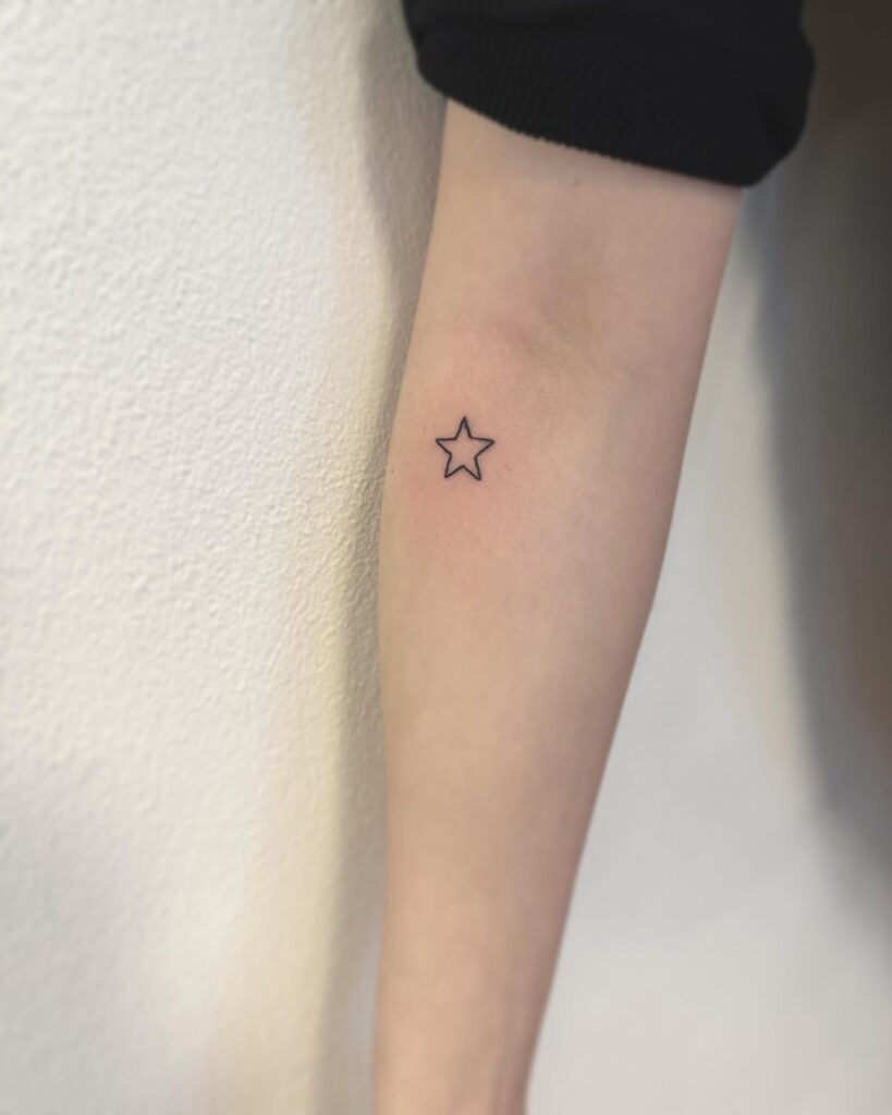 Star Forearm Tattoo