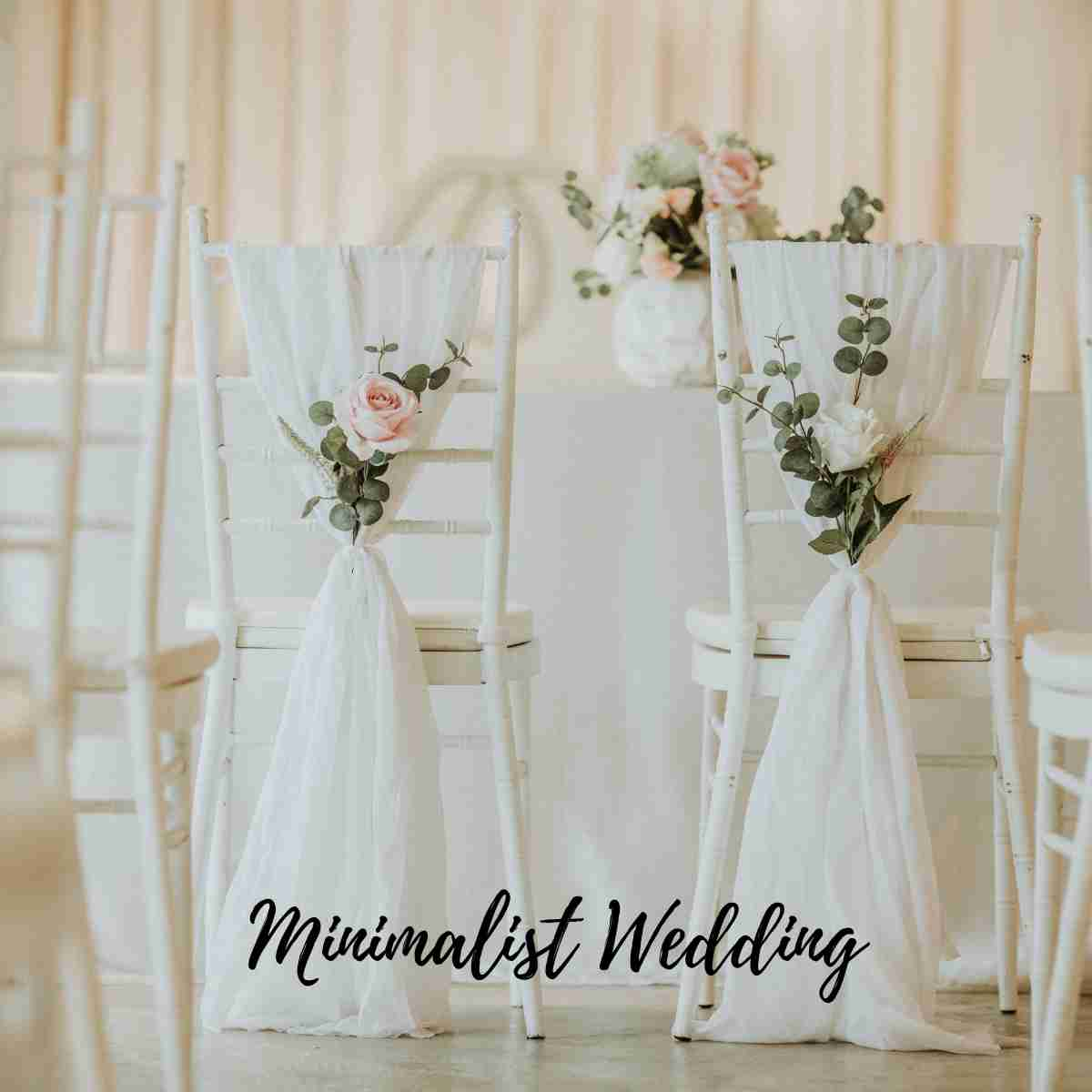 How to Plan a Minimalist Wedding