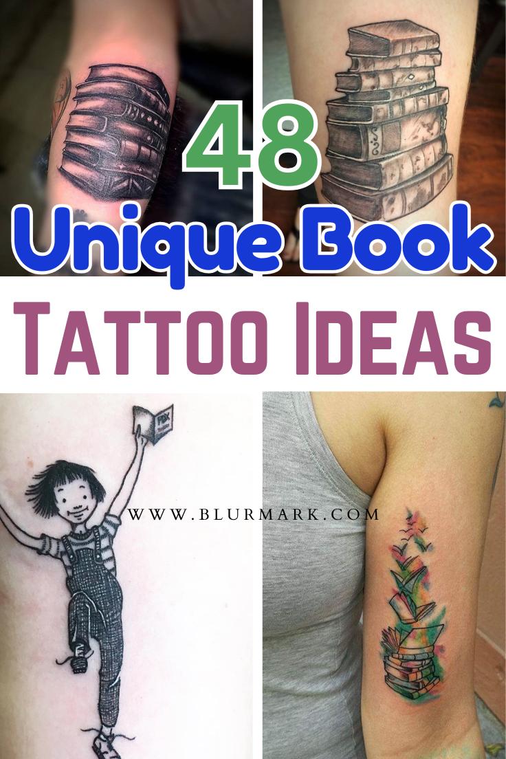 Book Tattoo Ideas for Girls