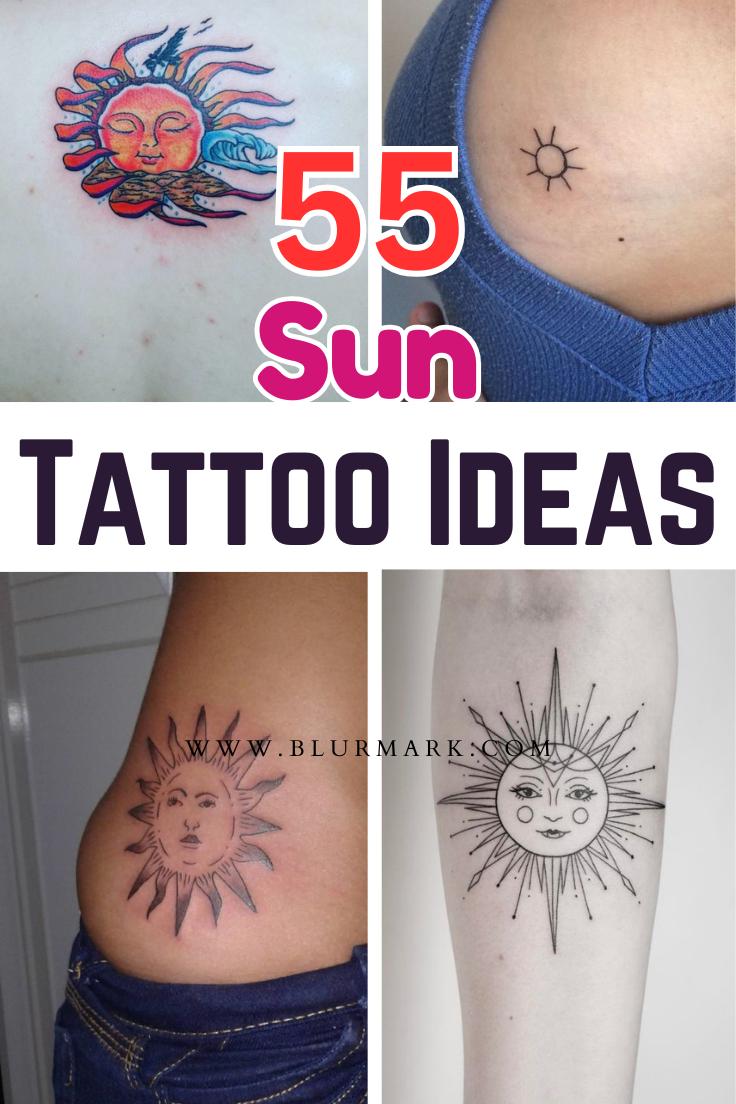 Sun Tattoo Designs