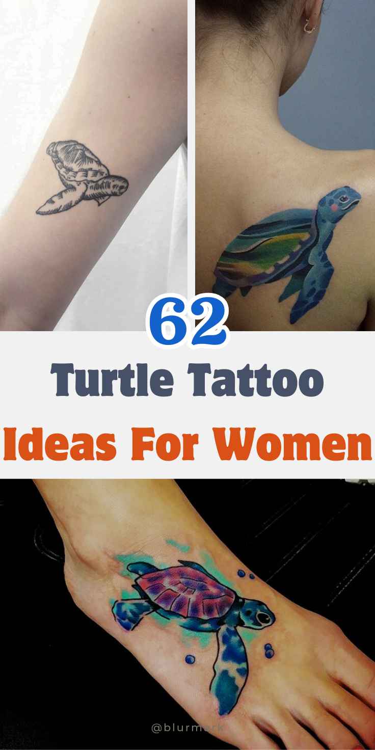 Turtle Tattoo Ideas For Women