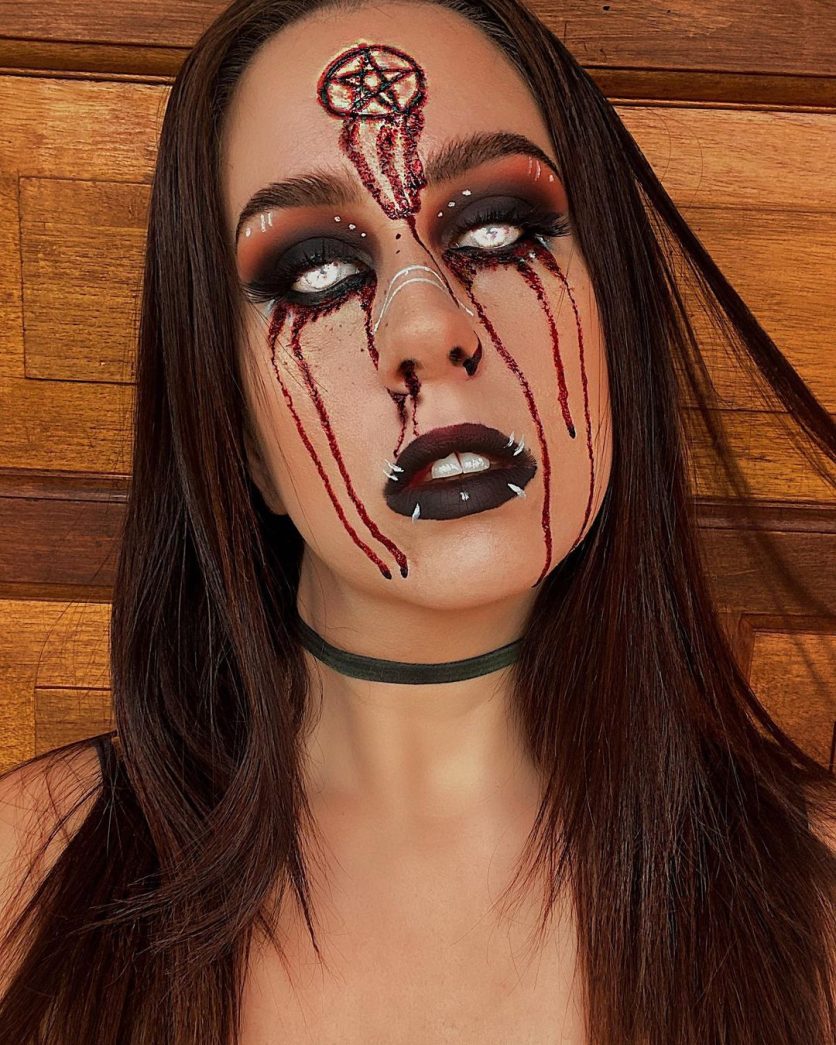 Enchanting Witch Makeup Idea