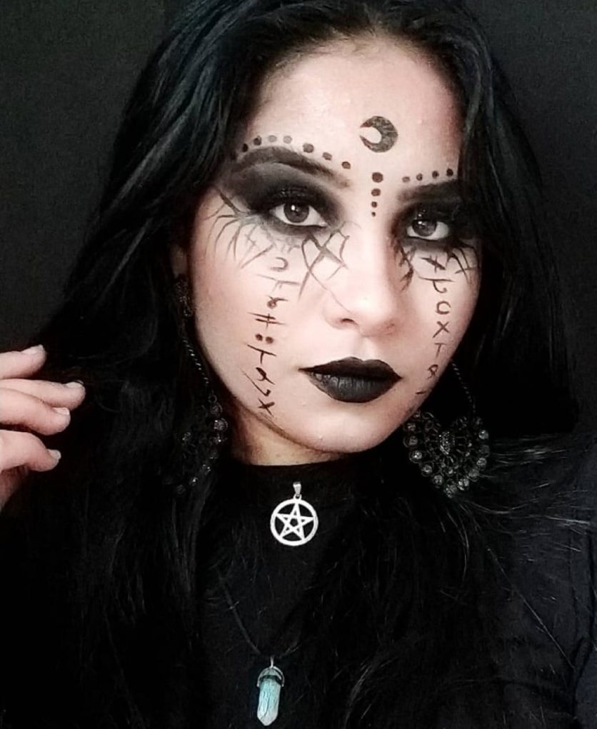 Interactive Halloween Makeup