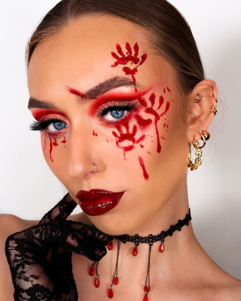 Makeup for Halloween Photo Shoots