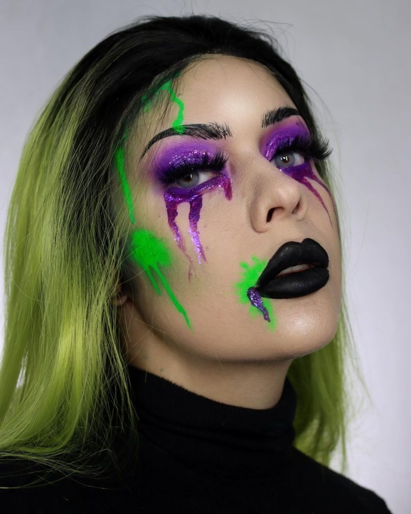 Trending Halloween Makeup Look