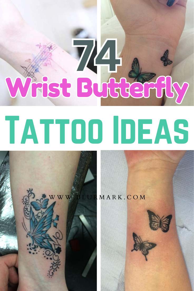 Wrist Butterfly Tattoo Ideas