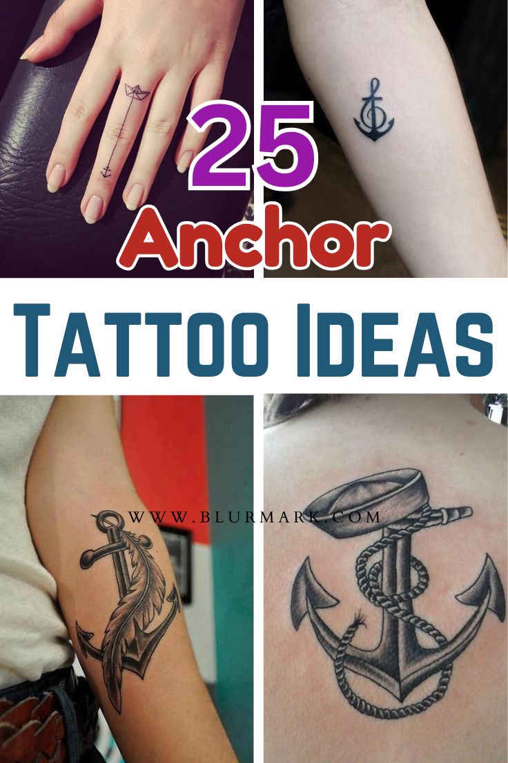 Anchor Tattoo Ideas