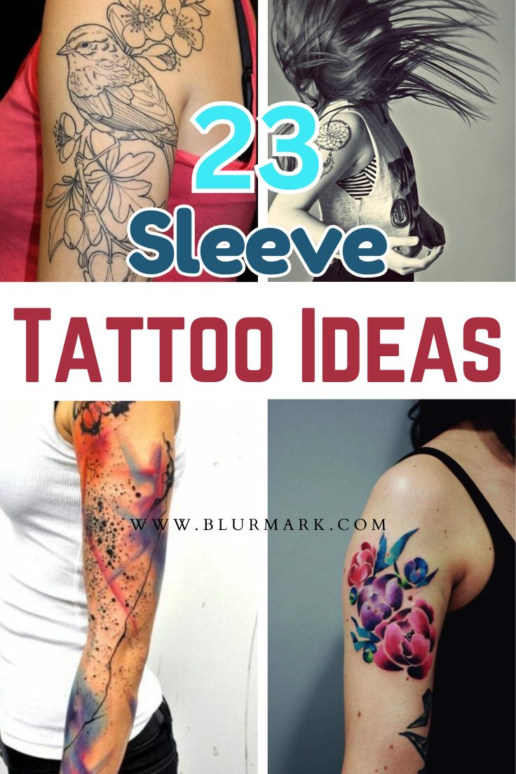 Sleeve Tattoo Ideas for Girls