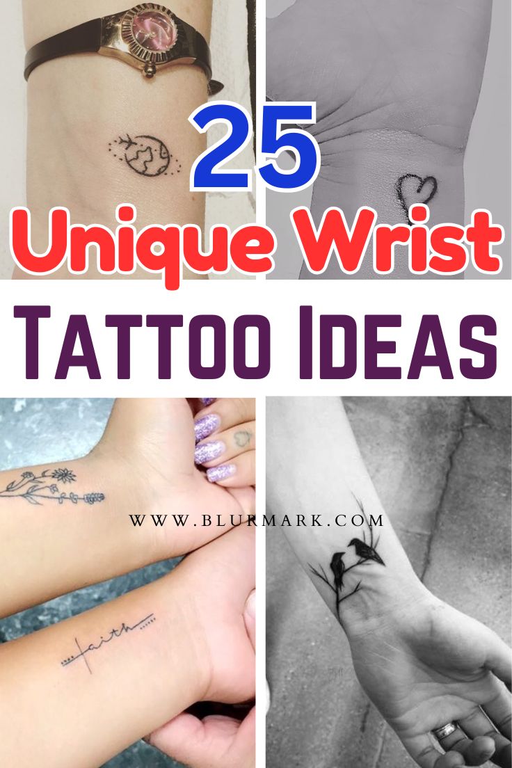 Unique Wrist Tattoo Ideas