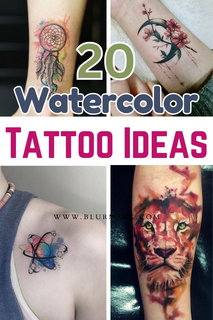 Watercolor Tattoo Ideas