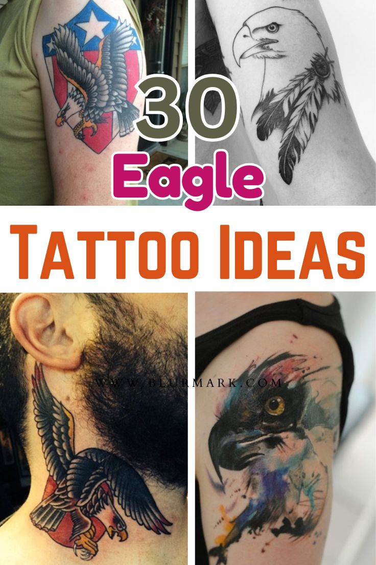 Creative Eagle Tattoo Design