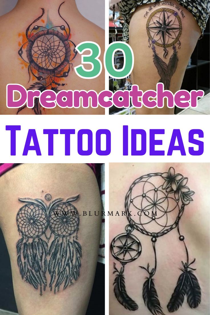 Dreamcatcher Tattoo Designs