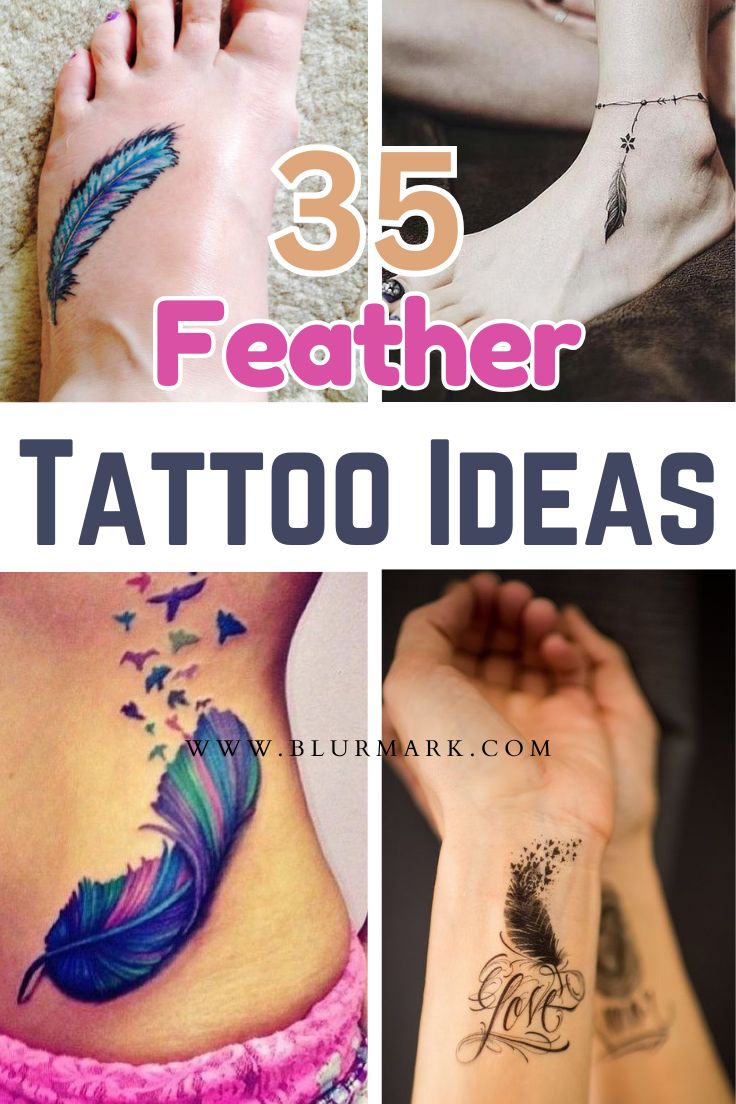 Feather Tattoo Designs