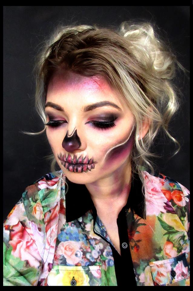 Frostbitten Halloween Face Makeup Ideas