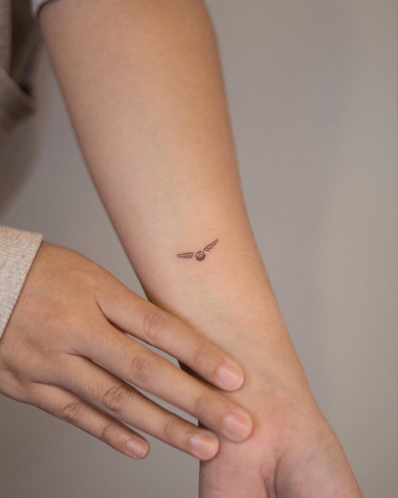 Golden Snitch Tattoo