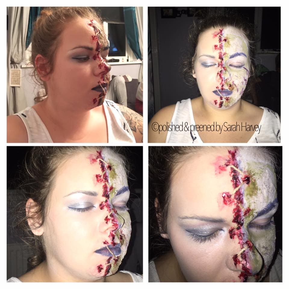 Gruesome Zombie Stitches for Halloween