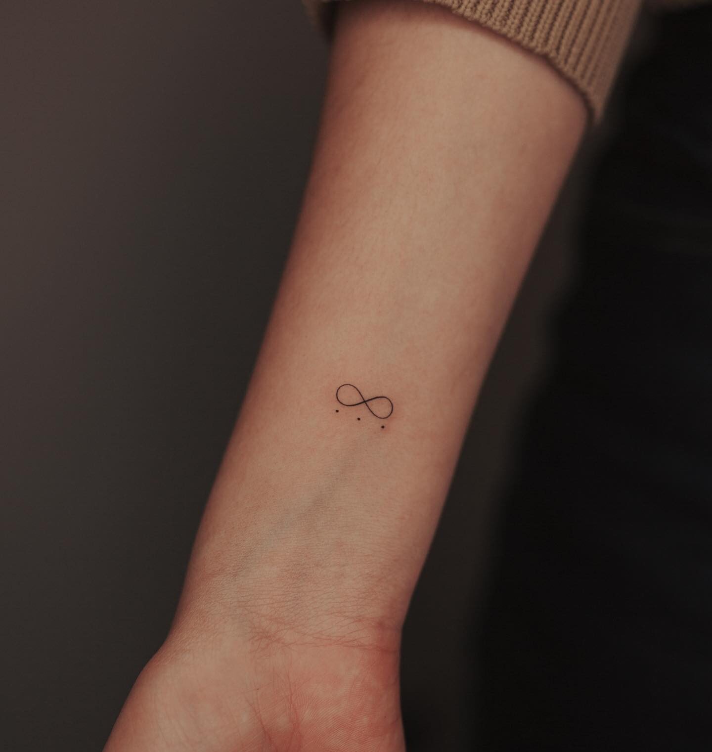 Minimalistic Infinity Tattoos