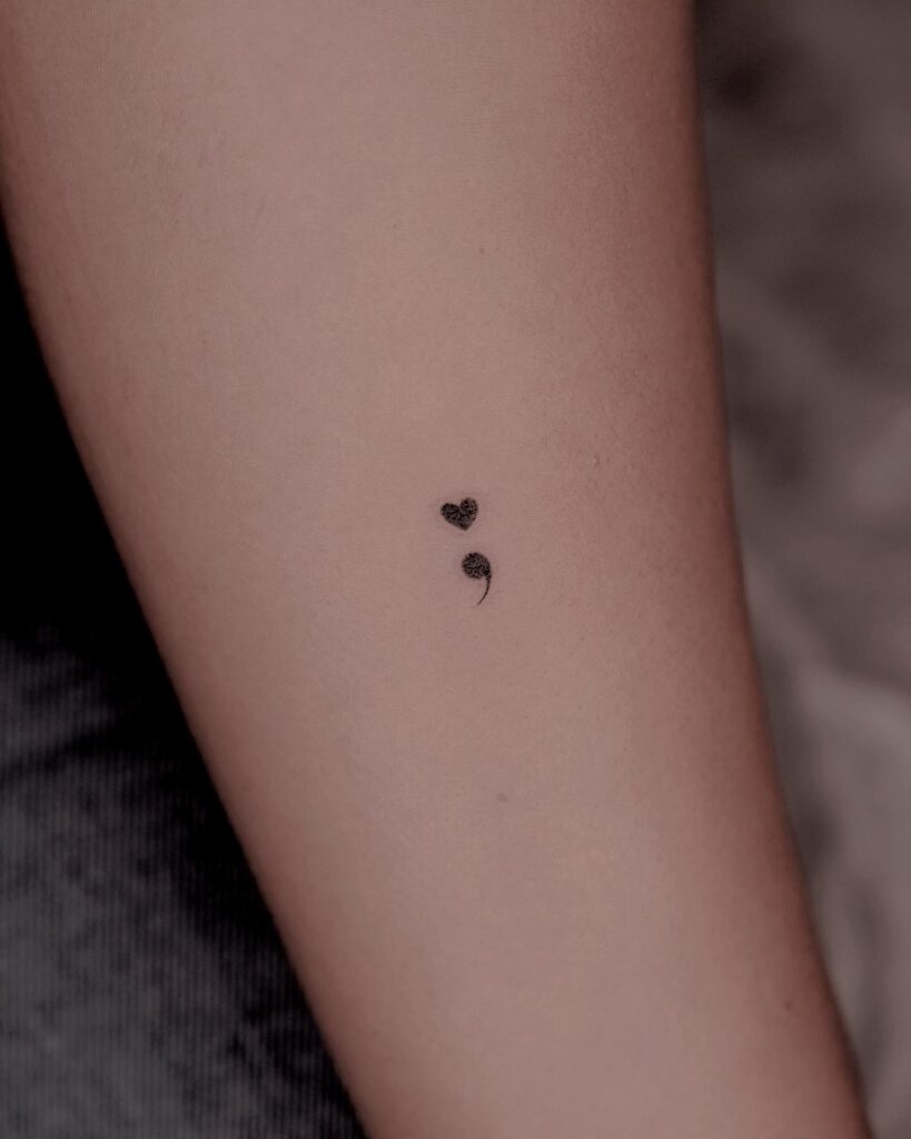 Super Tiny Forearm Semicolon