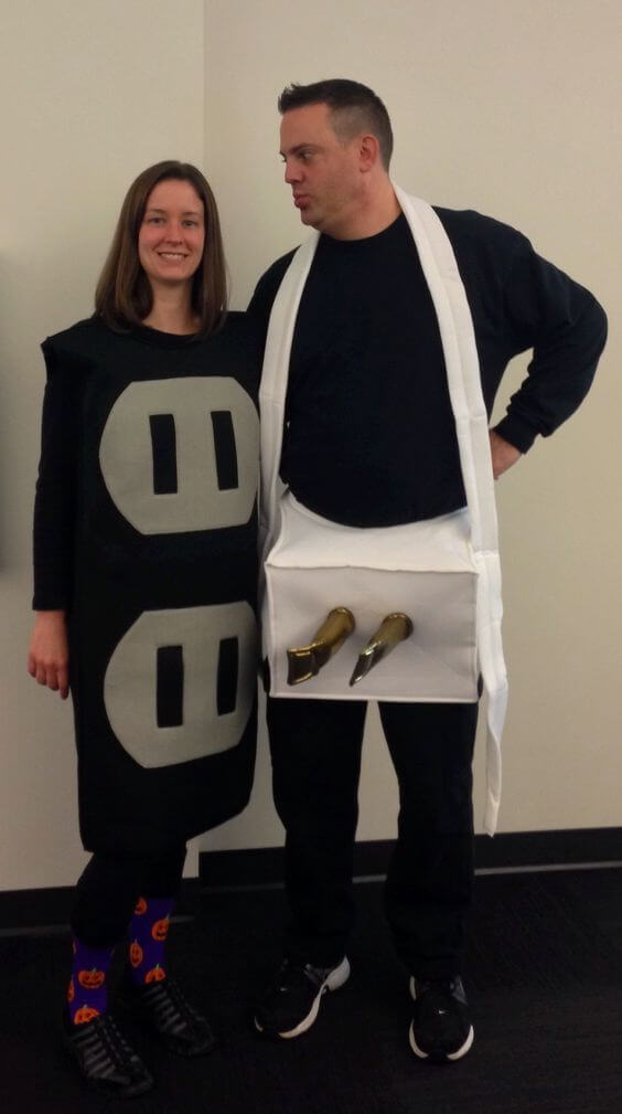 Plug and Socket Adult costume