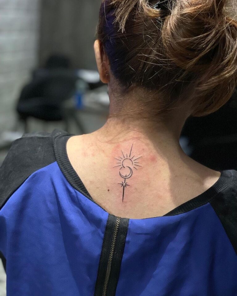 Cute back tattoo