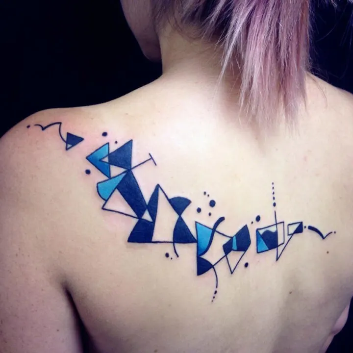 Geometric tattoo